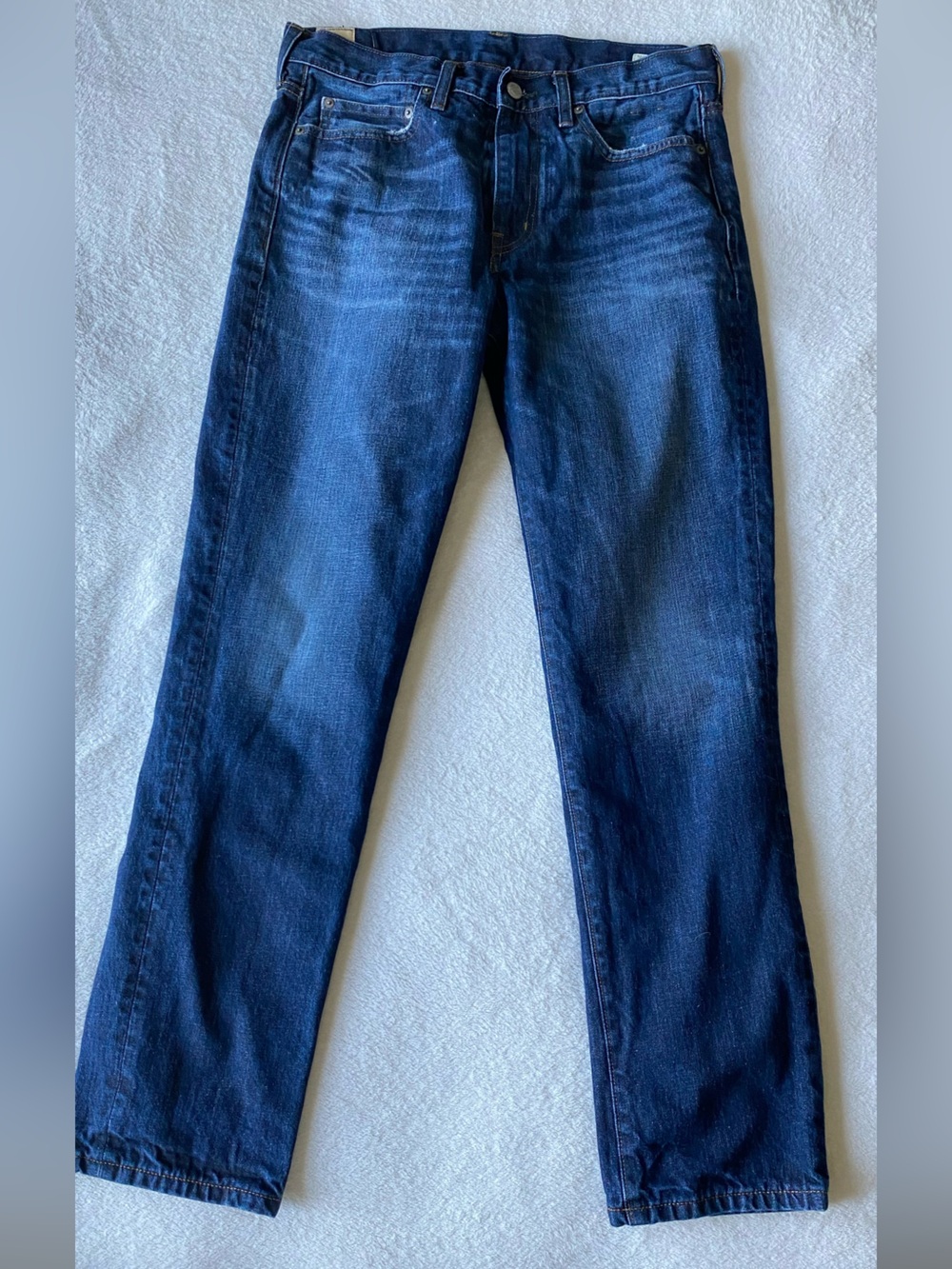 J.Crew Men’s Style 770 Jeans Kaihara Japanese Denim W32 L32 Dark Wash